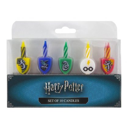 Harry Potter verjaardagskaarsen 2 x 5 stuks